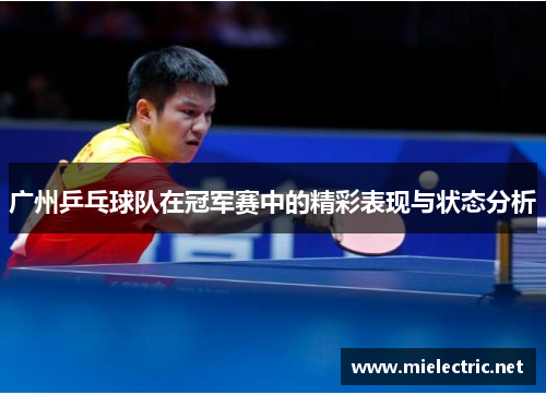 广州乒乓球队在冠军赛中的精彩表现与状态分析